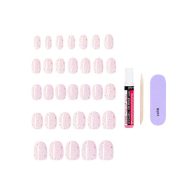 KISS Core nails applied on hand in lifestyle shot demonstrating polished everyday look