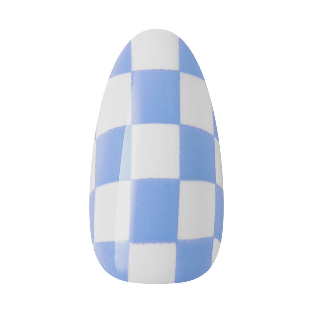 KISS side profile of almond shape highlighting natural fit