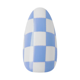 KISS side profile of almond shape highlighting natural fit