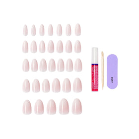 KISS Dulcet nail glue tube with manicure stick and mini file for complete application
