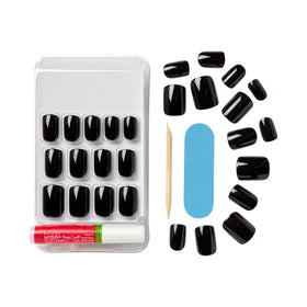 KISS Gel Fantasy pink gel glue tube detail highlighting strong hold for longer-lasting wear