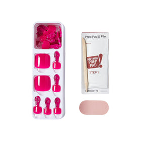 KISS mini file and manicure stick details for precise shaping and fit