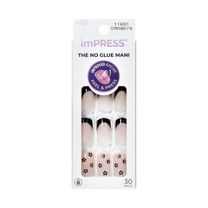 KISS imPRESS front packaging showing kit contents and benefit of ready-to-wear convenience