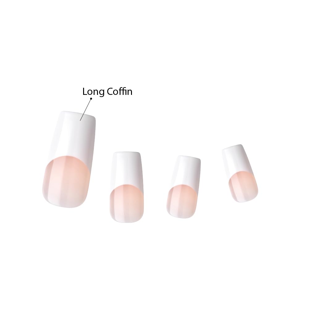 KISS nails beside ruler showing length and scale for confident sizing choice
