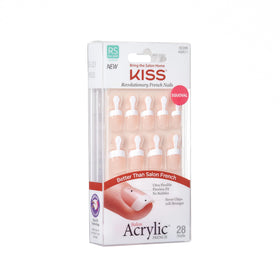 KISS close-up of thin cuticle edge revealing seamless fit and natural look