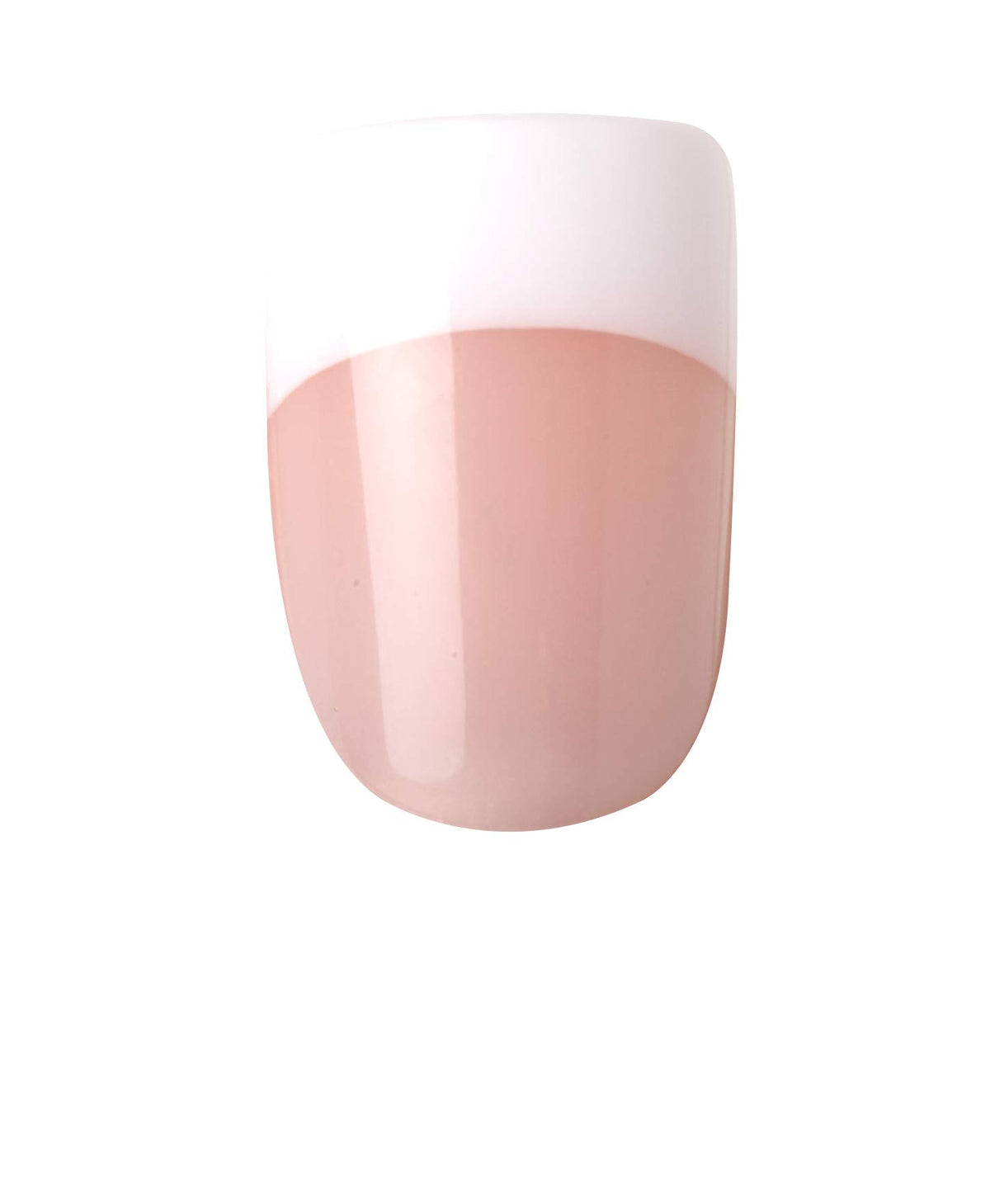 KISS nails applied on model's fingers demonstrating instant professional-looking manicure