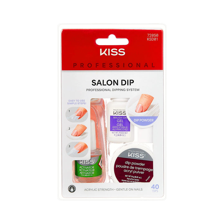 KISS kit front packaging showing all included items and benefits