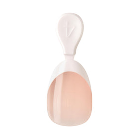 KISS short Light White nails arranged to display shine, strength, and shape