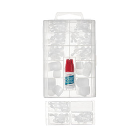 KISS nail glue tube detail showing 3g Maximum Speed Glue for fast, firm adhesion