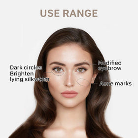 KISSIO covering blemish showing targeted spot correction and blendability