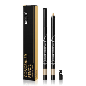 KISSIO concealer pencil front view showing compact design and easy grip
