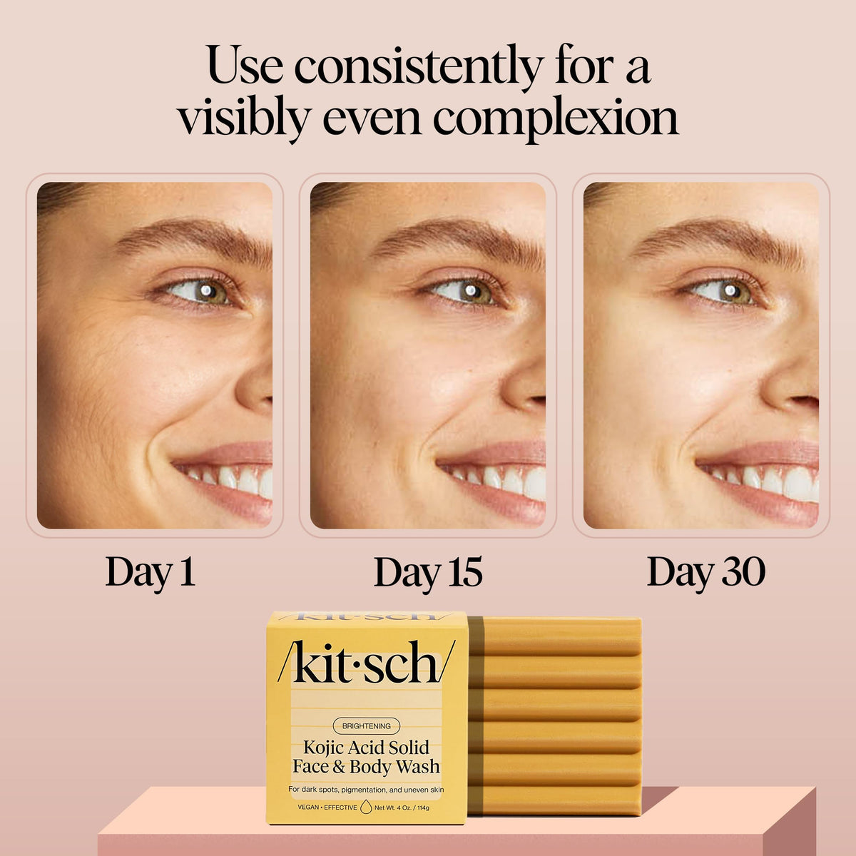 Kitsch bar on draining soap dish preventing sogginess and lasting longer