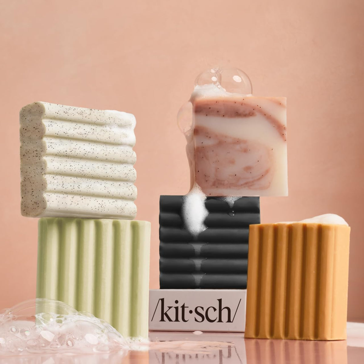 Kitsch bar in travel tin showing mess-free, TSA-friendly benefit