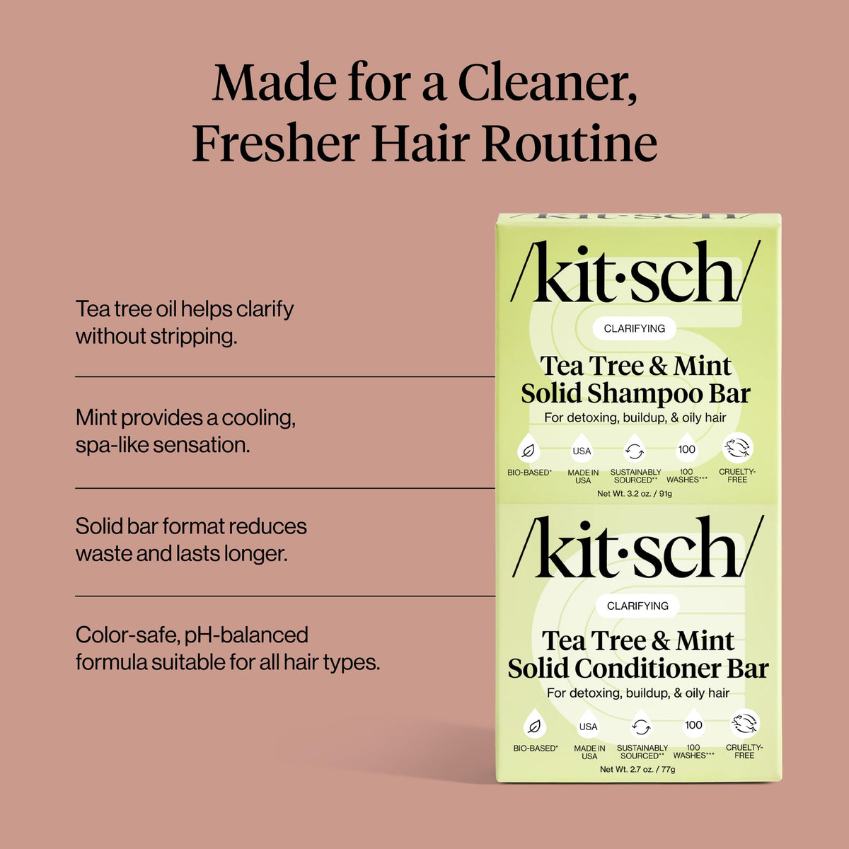 Kitsch bars packed in a travel tin for gym and travel convenience
