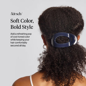 Kitsch side profile highlighting the clip’s flat silhouette for comfort and low bulk