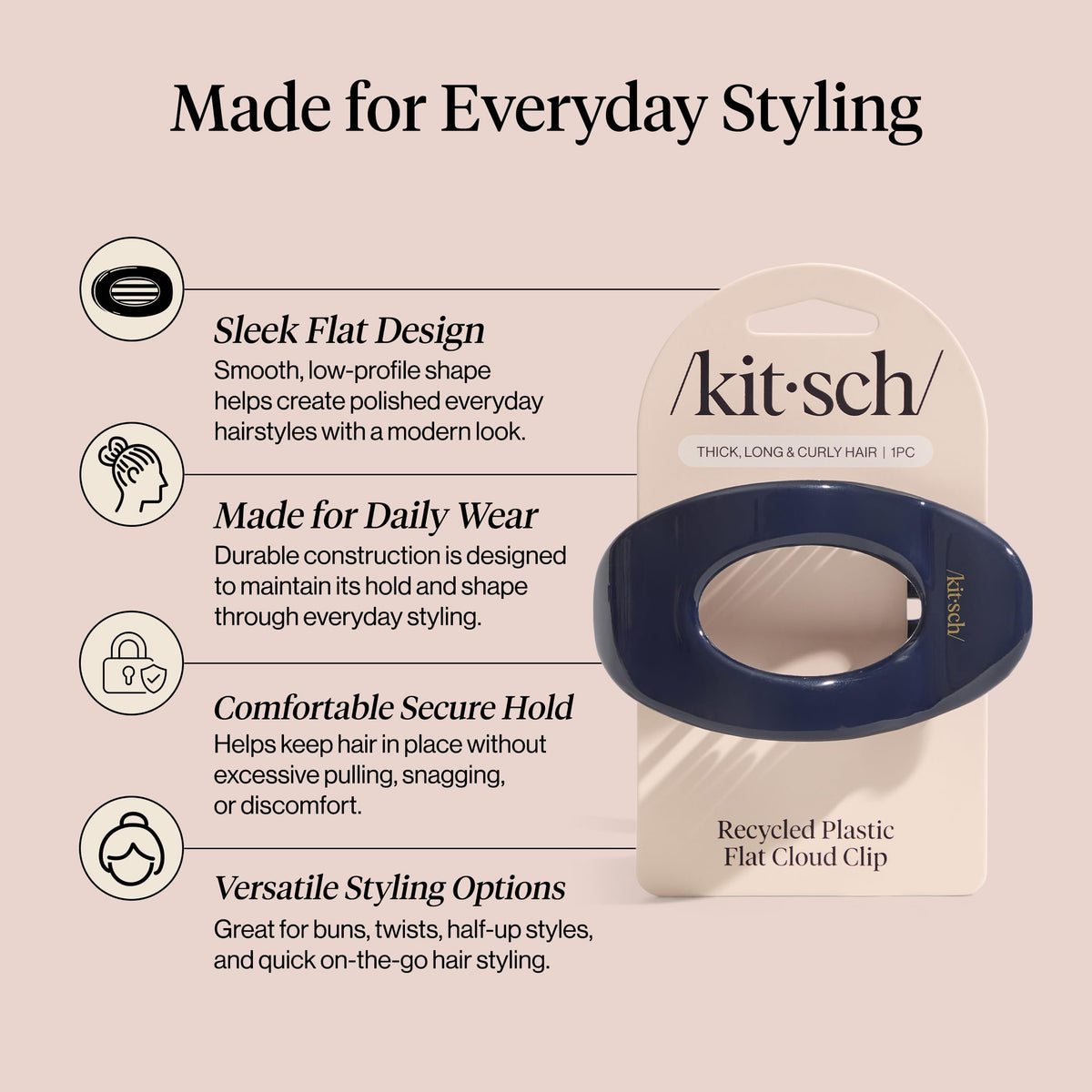 Kitsch detailed shot of spring mechanism ensuring strong, long-lasting hold
