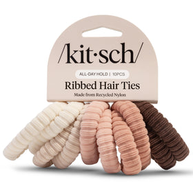 Kitsch front packaging showing blush hair ties and product count for quick selection