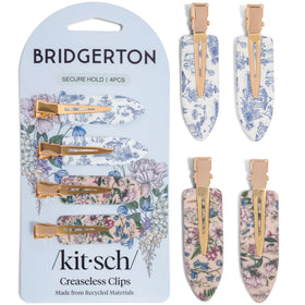 Kitsch front packaging showing Bridgerton Toile in Bloom and four clips, gift-ready benefit