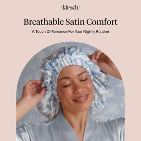 Kitsch boxed packaging shot showing Garden Toile design as a gift-ready hair care benefit
