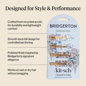 Kitsch clip holding bangs away from face for makeup, keeps hair crease-free