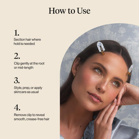 Kitsch polished edge and inner jaw texture illustrating snag-free, gentle grip