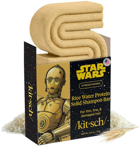 Kitsch front packaging with C-3PO design showing collectible styling and eco benefit