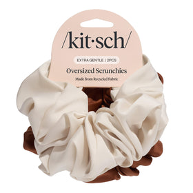 Kitsch camel and cream 2-pack front view showing eco-friendly packaging and neutral tones