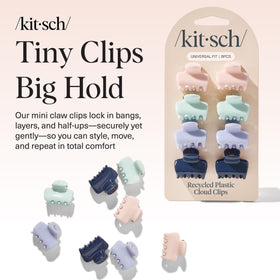 Kitsch clip close-up of claw teeth for secure gentle hold