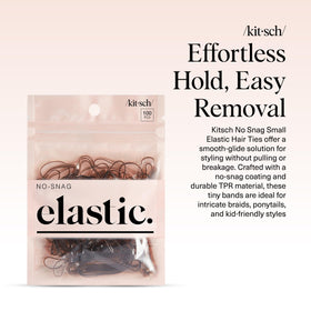 Kitsch closeup of coated elastic texture showcasing smooth removal