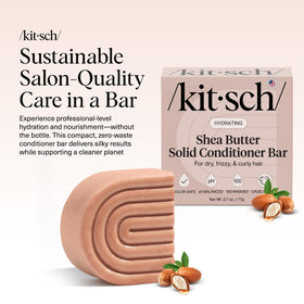 Kitsch close-up of creamy shea butter texture for deep hydration