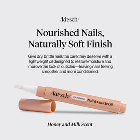 Kitsch brush-tip close-up highlighting precise applicator for mess-free use