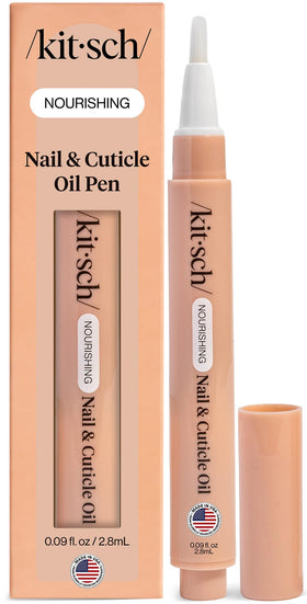 Kitsch cuticle pen front packaging showing compact 2.8ml design and ease
