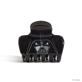 Kitsch Darth Vader close-up of glitter texture highlighting sparkling detail