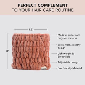 Kitsch dusty rose side profile worn demonstrates non-slip fit during use