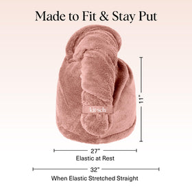 Kitsch elastic loop detail illustrating secure twist-and-hold convenience