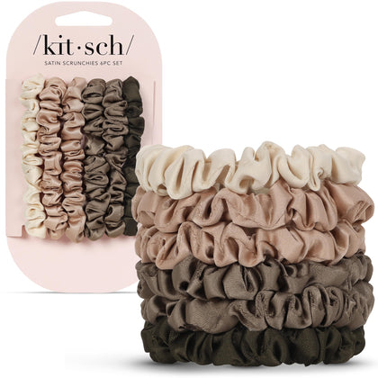 Kitsch eucalyptus scrunchies pack front showing color and quantity, stylish convenience