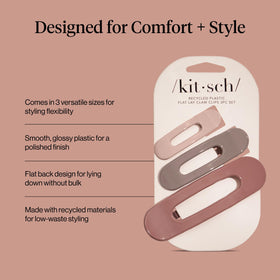 Kitsch clip teeth and spring detail showing durable grip and reduced snagging