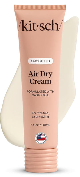 Kitsch front packaging showing 5 oz cream and clear benefit of frizz control