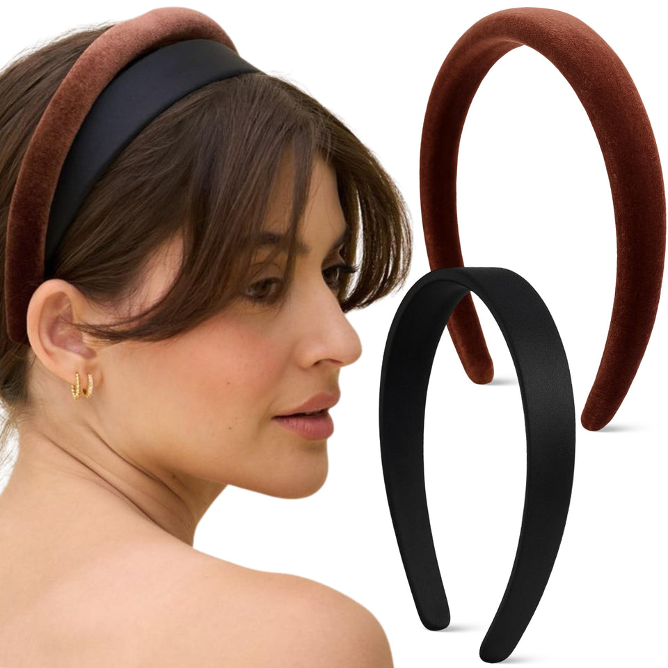 Kitsch headbands front packaging showing two neutral bands and instant styling