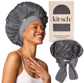 Kitsch bonnet front view showing charcoal color and neat finish for sleek protection