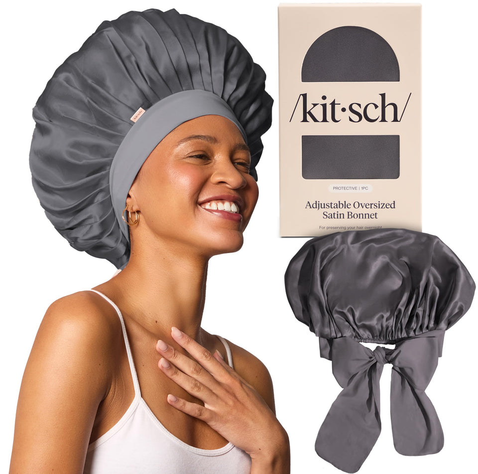 Kitsch bonnet front view showing charcoal color and neat finish for sleek protection