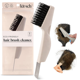Kitsch front view of cleaner tool showing dual-sided design and compact size