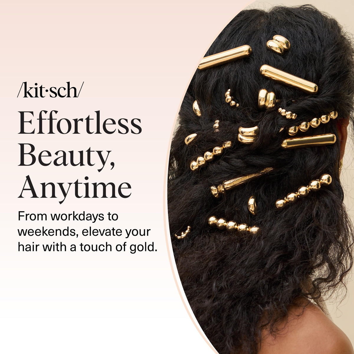 kitsch pins displayed on dressing table showing easy-access styling convenience