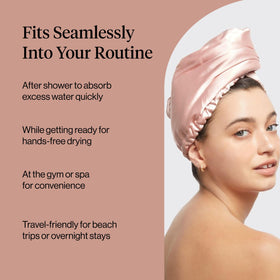 Kitsch towel inside gym bag illustrates easy portability for workouts