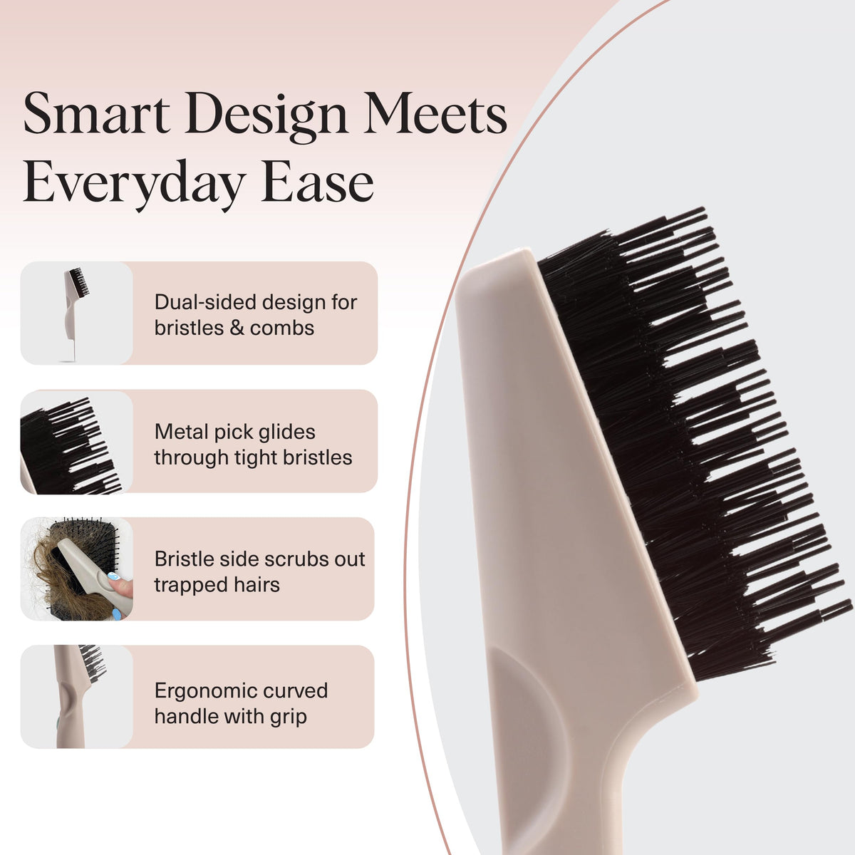Kitsch tool held in hand demonstrating ergonomic grip for easy use