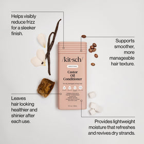 Kitsch label closeup highlighting ingredients and bio-based formula benefits for informed shoppers
