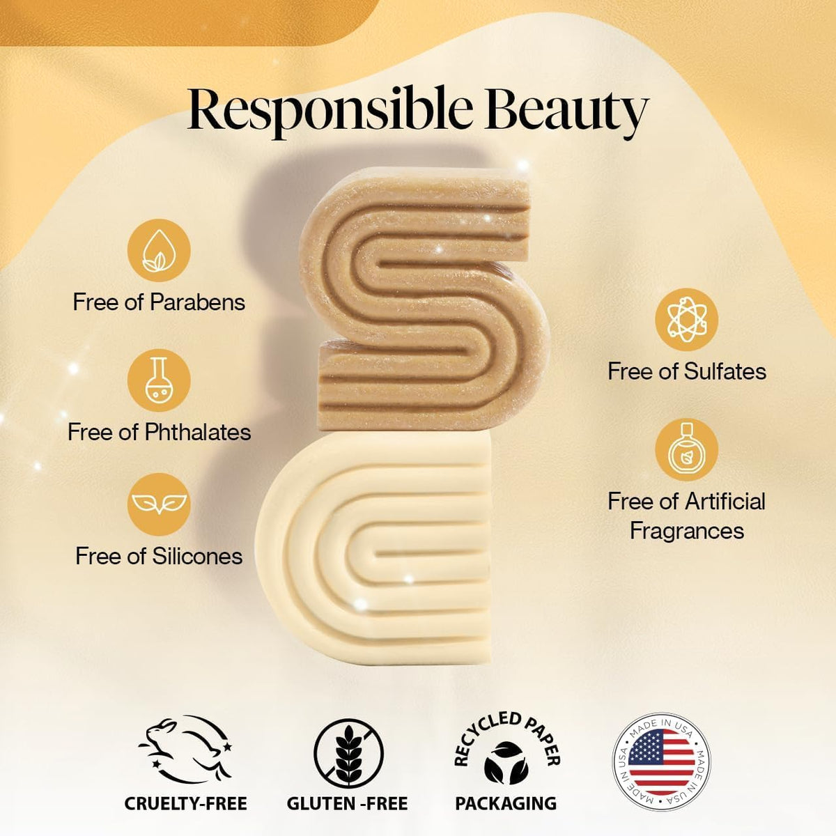 Kitsch lather texture produced by shampoo bar for effective cleansing benefit