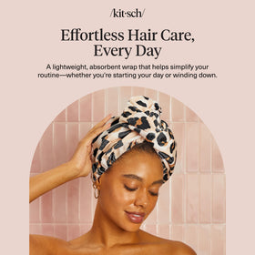 kitsch gift-box styling presenting towel as a practical and stylish present