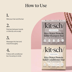 Kitsch bars styled on bathroom shelf demonstrating everyday elegance