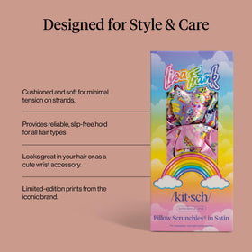 Kitsch Lisa Frank worn on wrist as accessory adding playful style and convenience